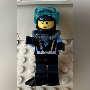 LEGO Aquaraiders Minifigure - Aquaraider Diver 1 #aqu015a